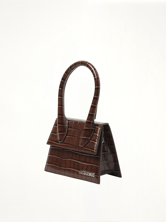 Image of Bags. Productname: JACQUEMUS Le Chiquito Moyen in BROWN colour by brand - JACQUEMUS