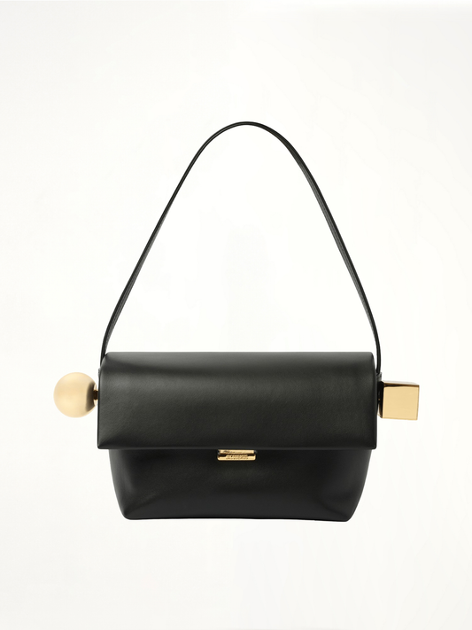 Image of Bags. Productname: JACQUEMUS Le Rond Carre in BLACK colour by brand - JACQUEMUS