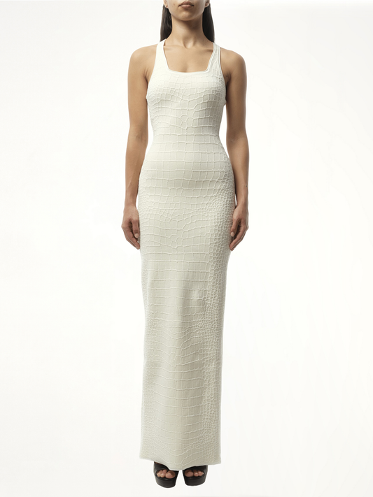 Image of Dresses. Productname: JACQUEMUS La Robe Scala in WHITE colour by brand - JACQUEMUS