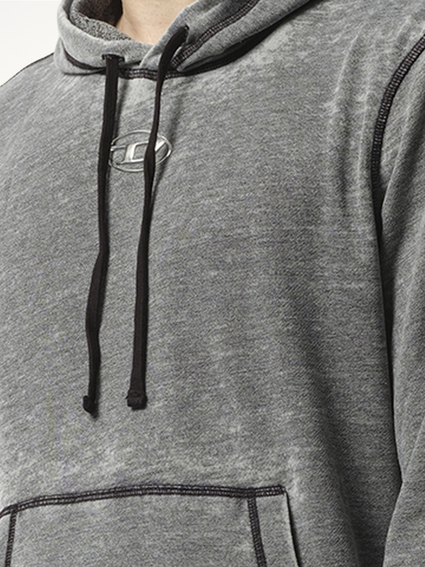 DIESEL S-Ginn Hoodie (Grey)