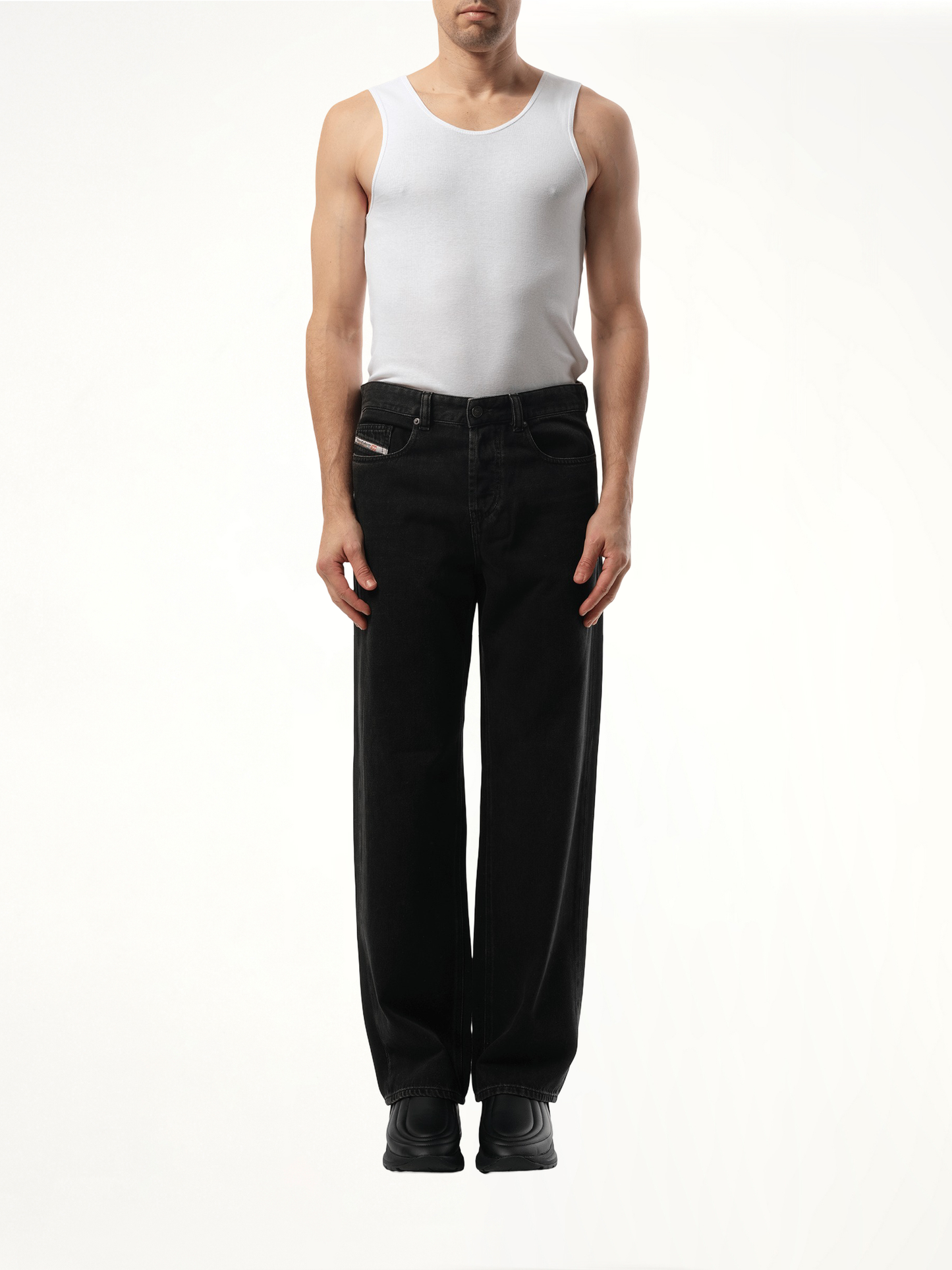 DIESEL 2001 D-Macro Jeans (Black)