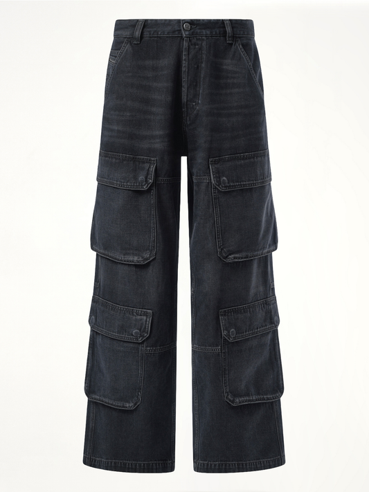 DIESEL D-Touch Cargo Pants (Black)
