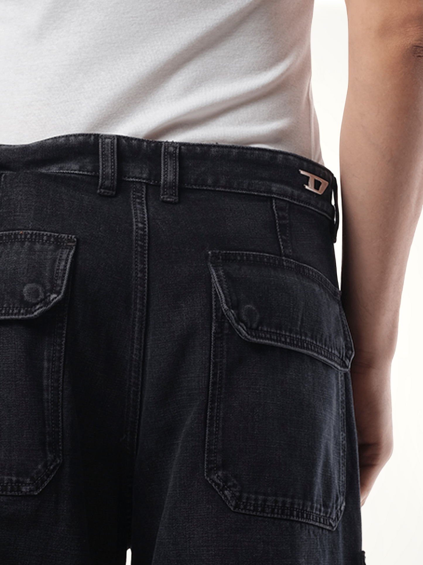 DIESEL D-Touch Cargo Pants (Black)