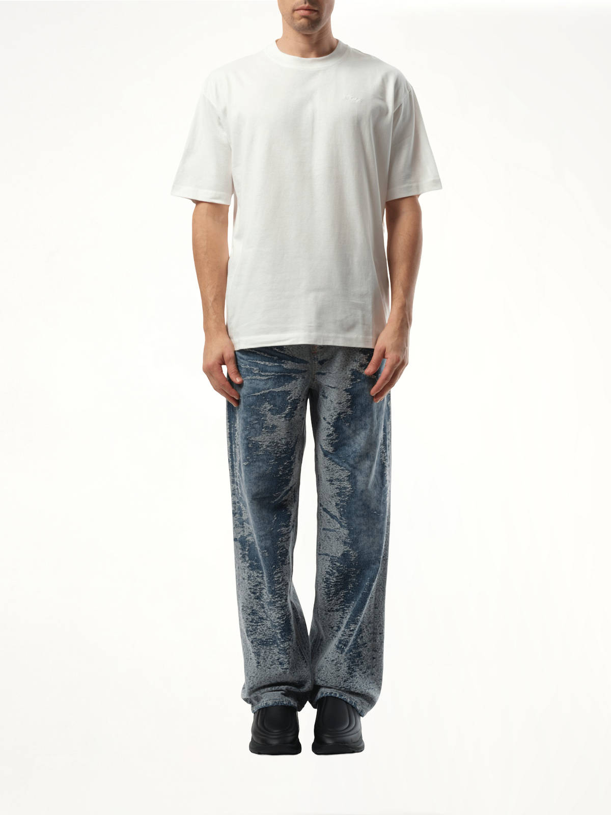 DIESEL T-Boggy Oval D T-Shirt (White)