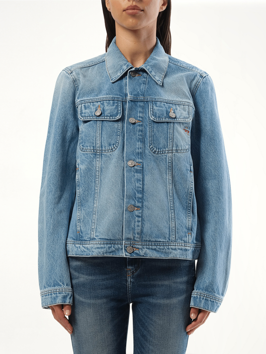Image of Coats & Jackets. Productname: DIESEL De-Bonny Denim Jacket in Blue colour by brand - DIESEL
