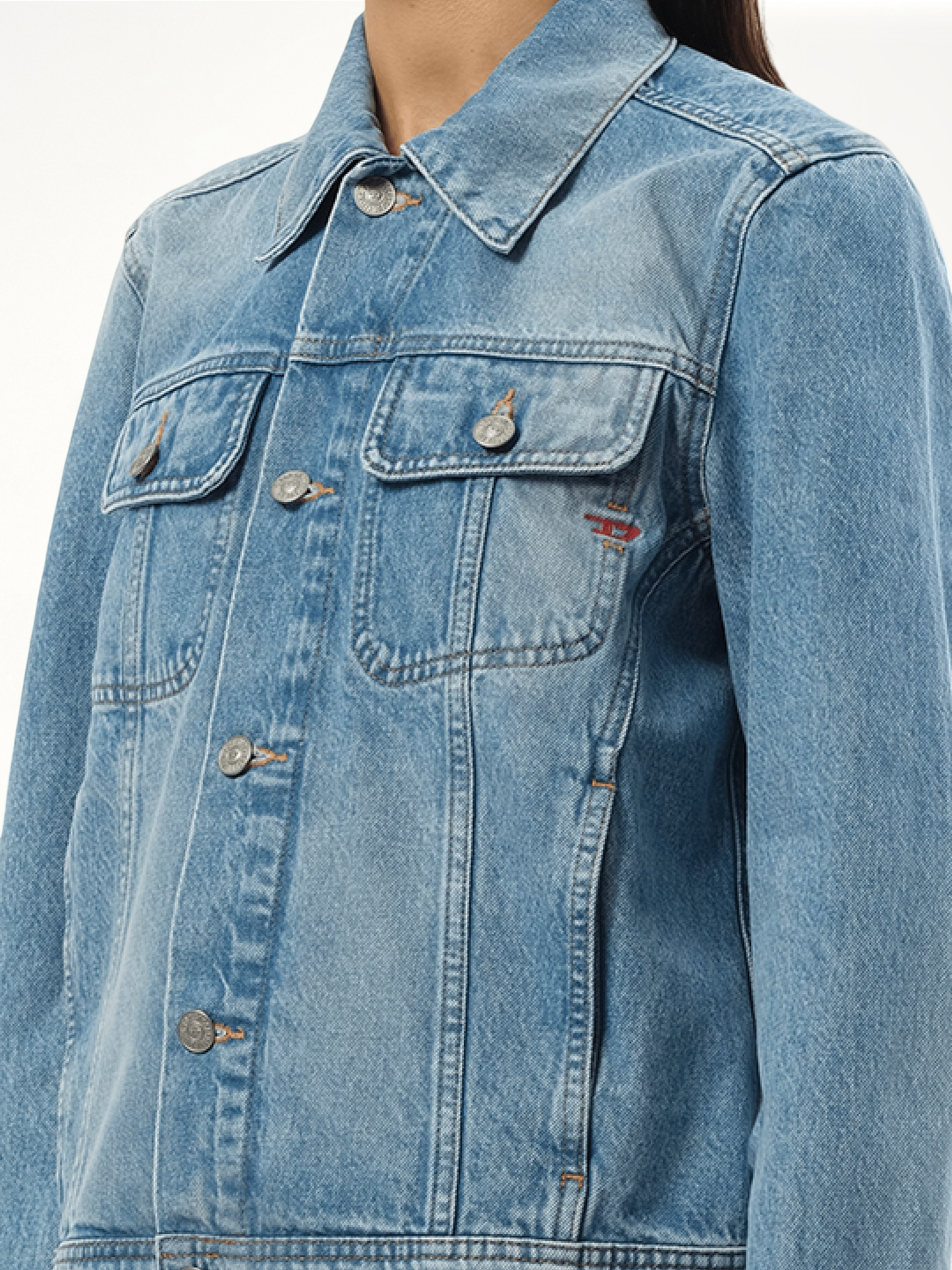 DIESEL De-Bonny Denim Jacket (Blue)