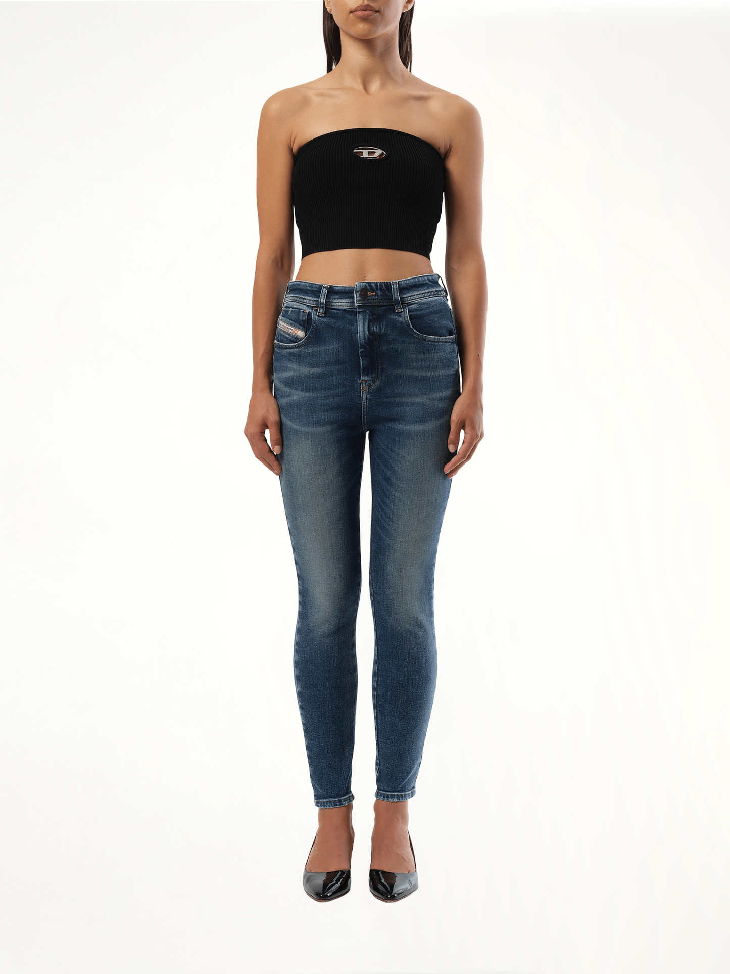 DIESEL 1984 Slandy High Jeans (Blue)