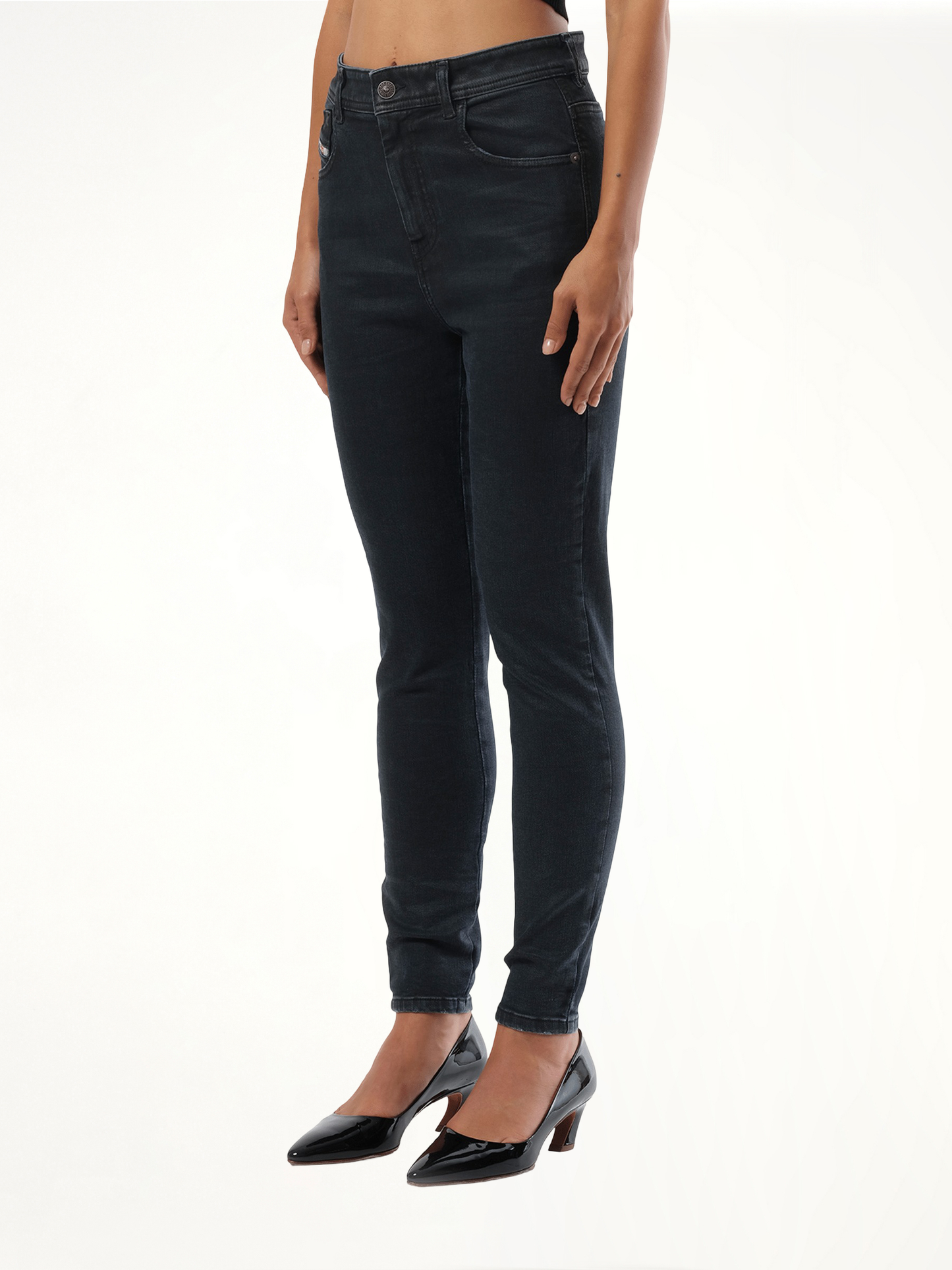 DIESEL 1984 Slandy High Jeans (Black)