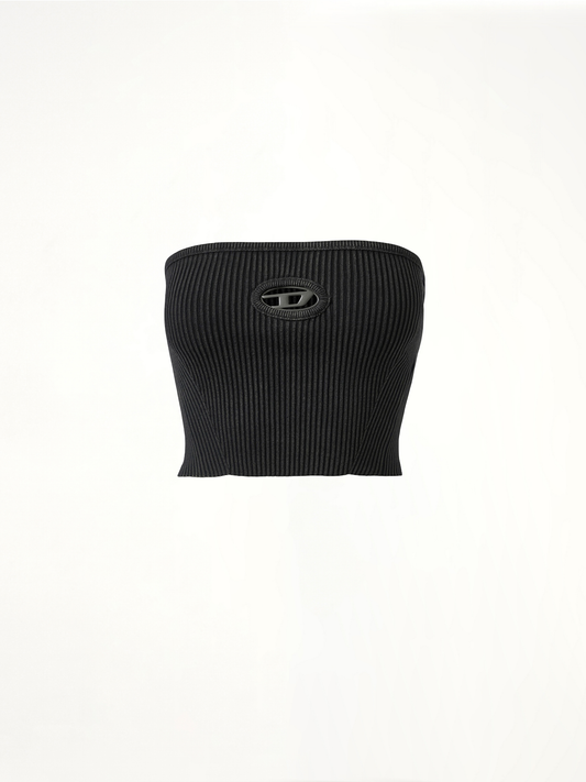 DIESEL M-Clarksvillex Cropped Top (Black)