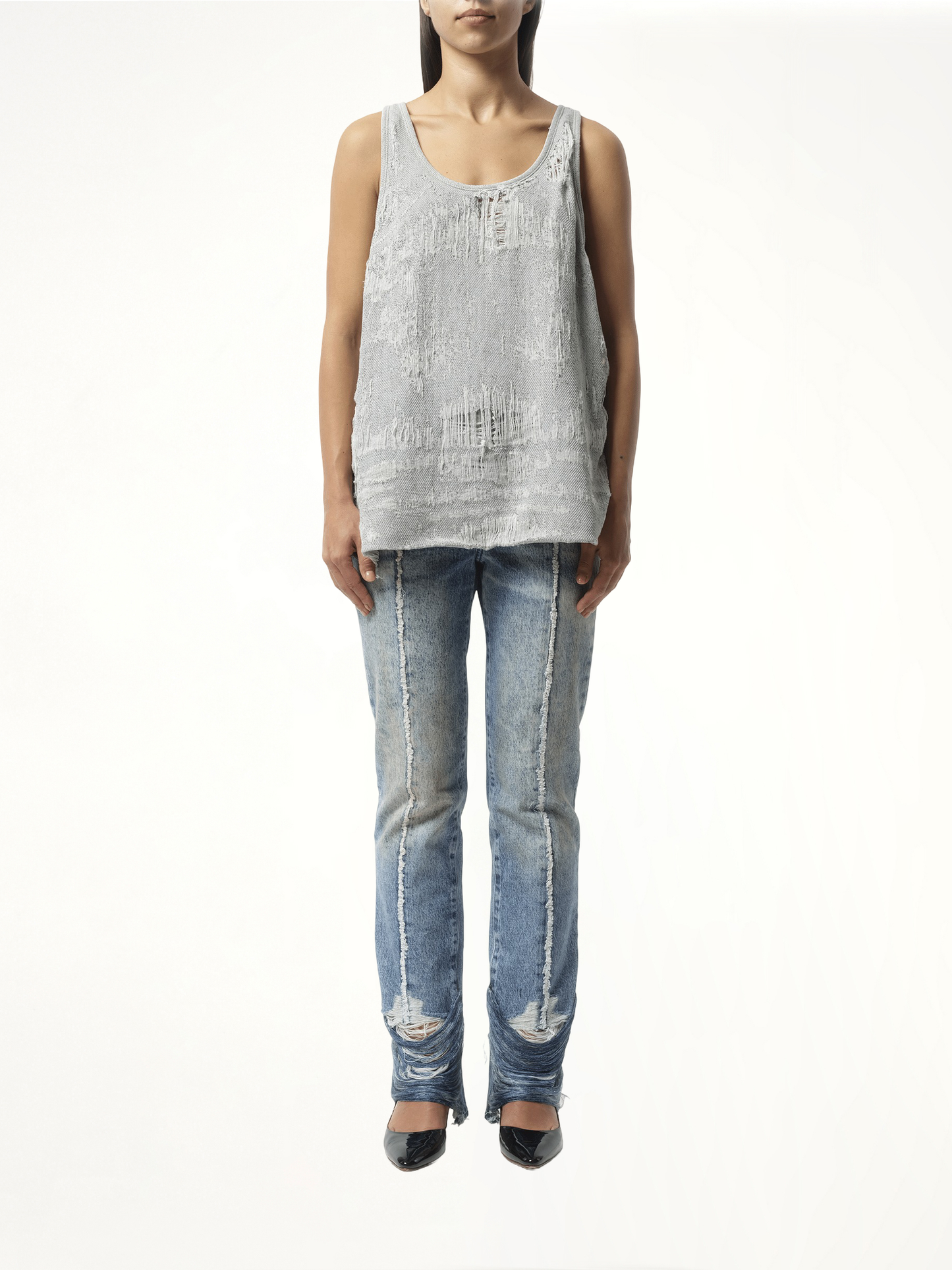 DIESEL DE-Dalby Distressed Top (Blue)