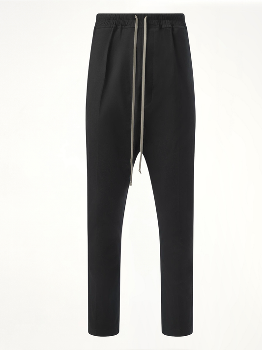 RICK OWENS Drawstring Long Pants (Black)