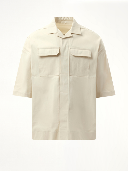 RICK OWENS Magnum Tommy Shirt (White)