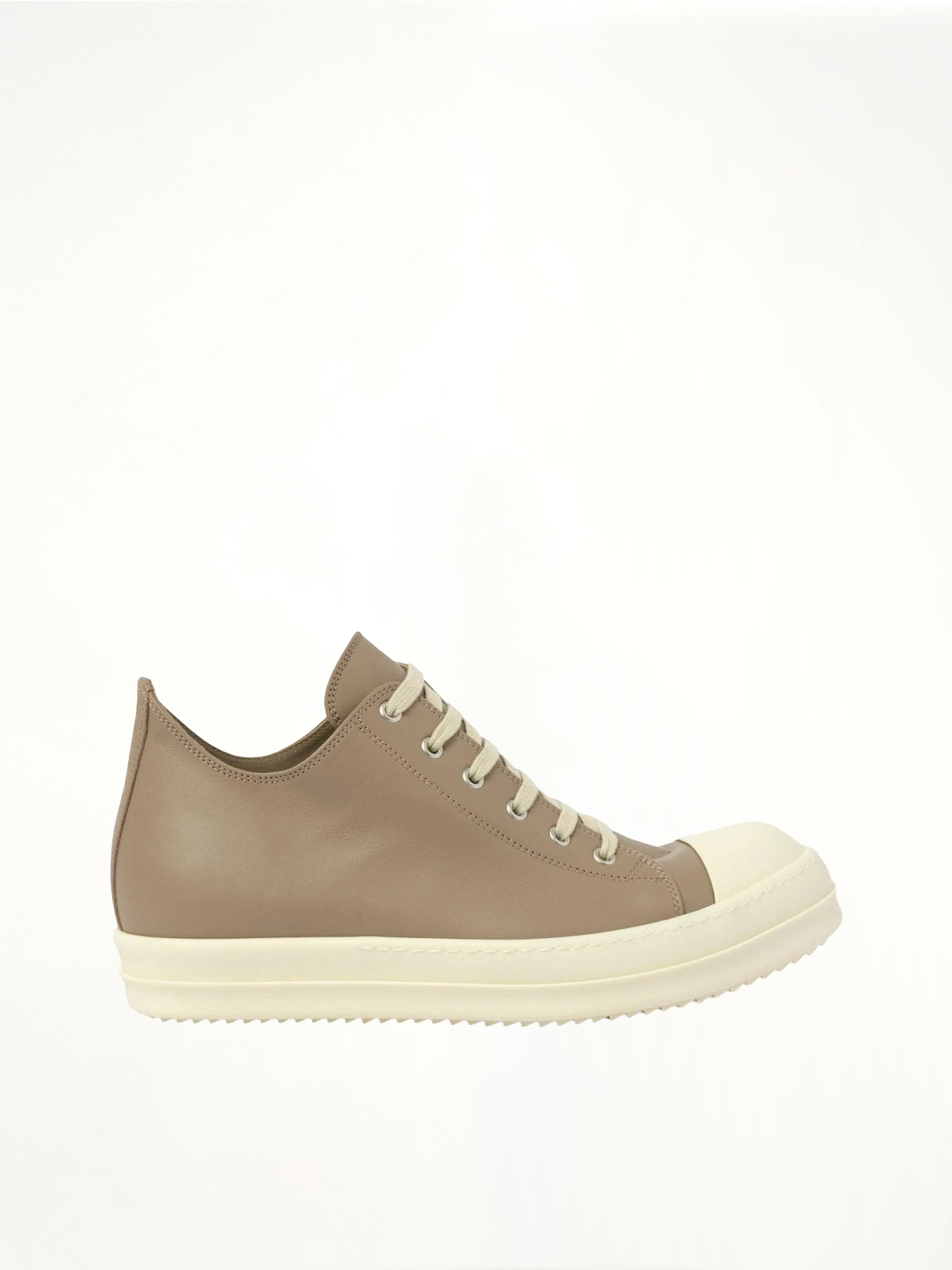 Image of Sneakers. Product name - Low Sneaks in Brown colour by brand - RICK OWENS