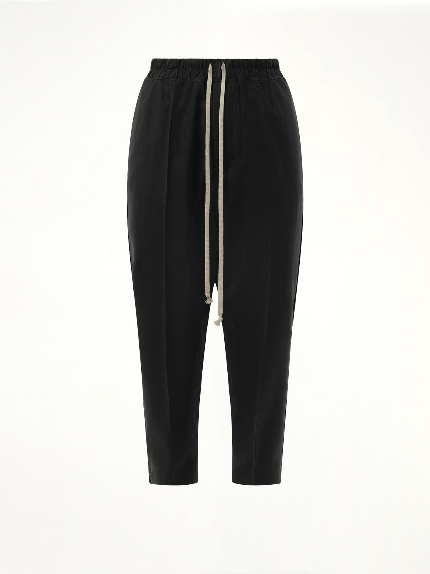 RICK OWENS Drawstring Astaires Cropped Pants (Black)