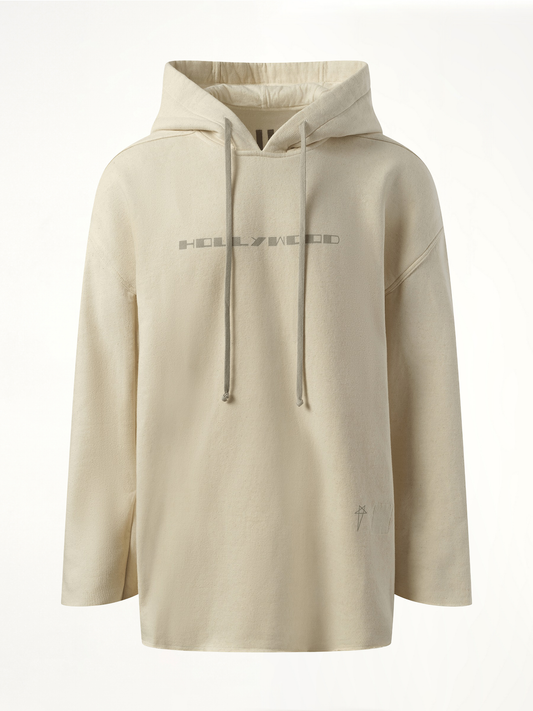 RICK OWENS DRKSHDW Hollywood Peter Hoodie (Natural)