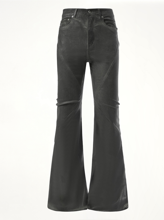 RICK OWENS DRKSHDW Bias Bootcut (Brown)