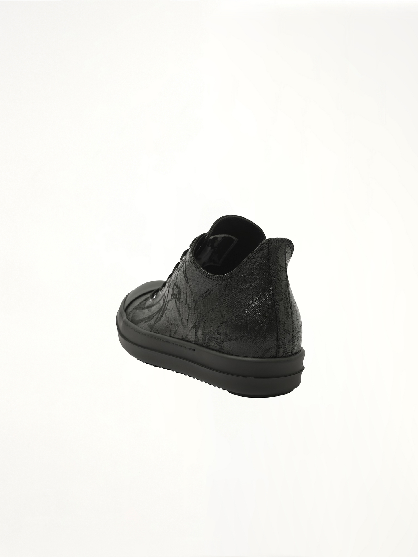 RICK OWENS DRKSHDW Mono Colour Low Sneaks (Black)
