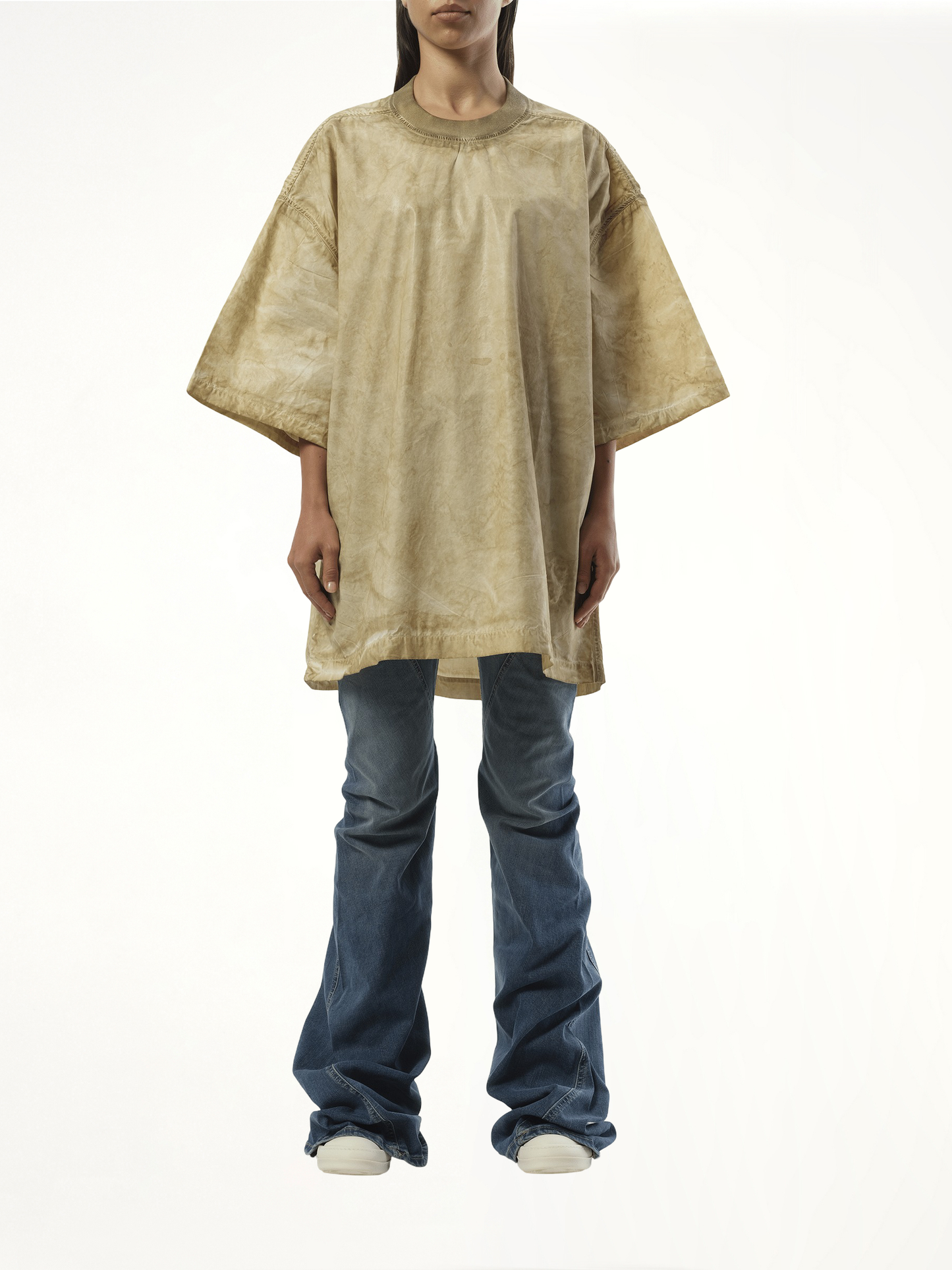 RICK OWENS DRKSHDW Tommy T-Shirt (Brown)