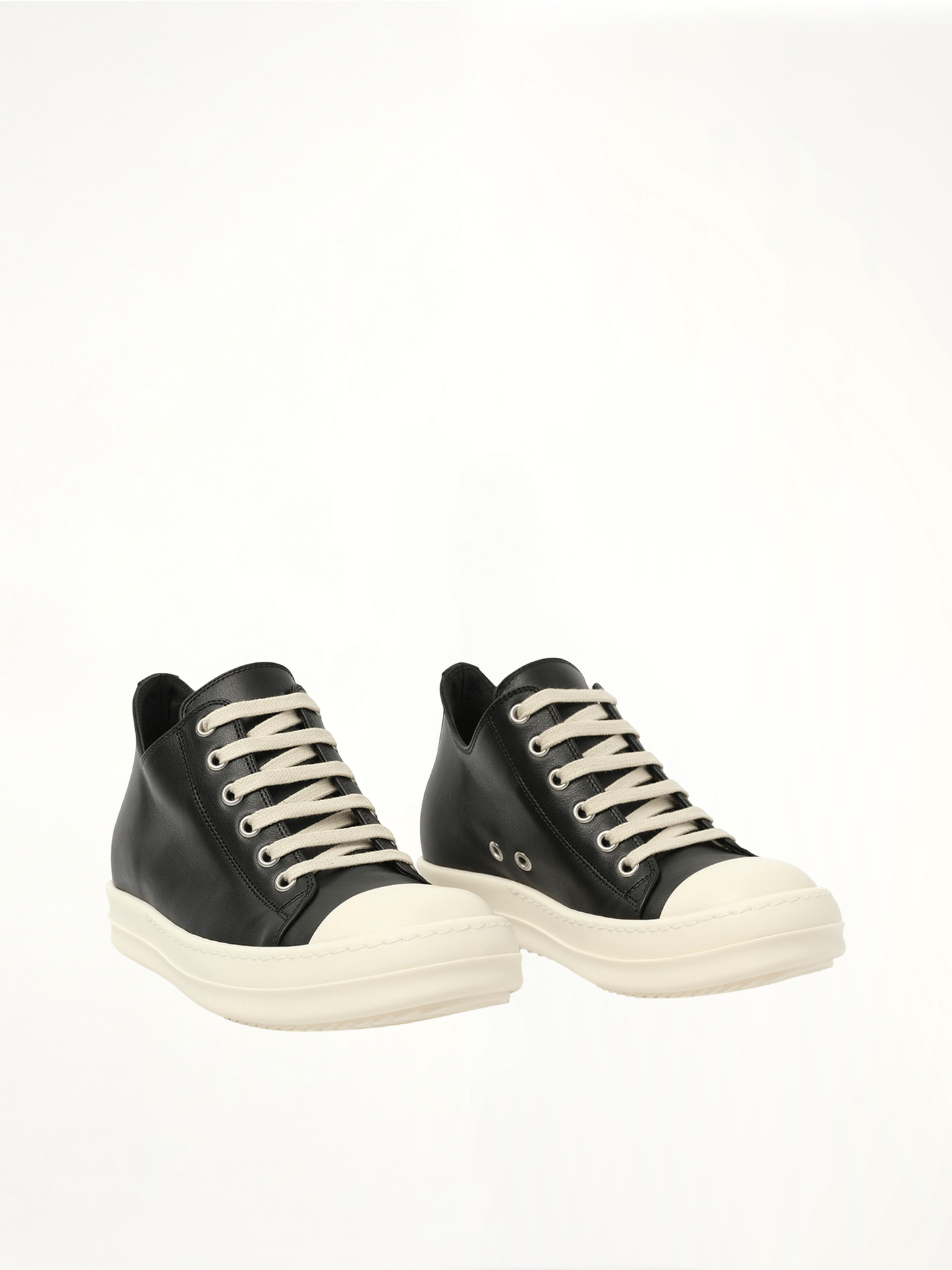 RICK OWENS Low Sneaks (Black)