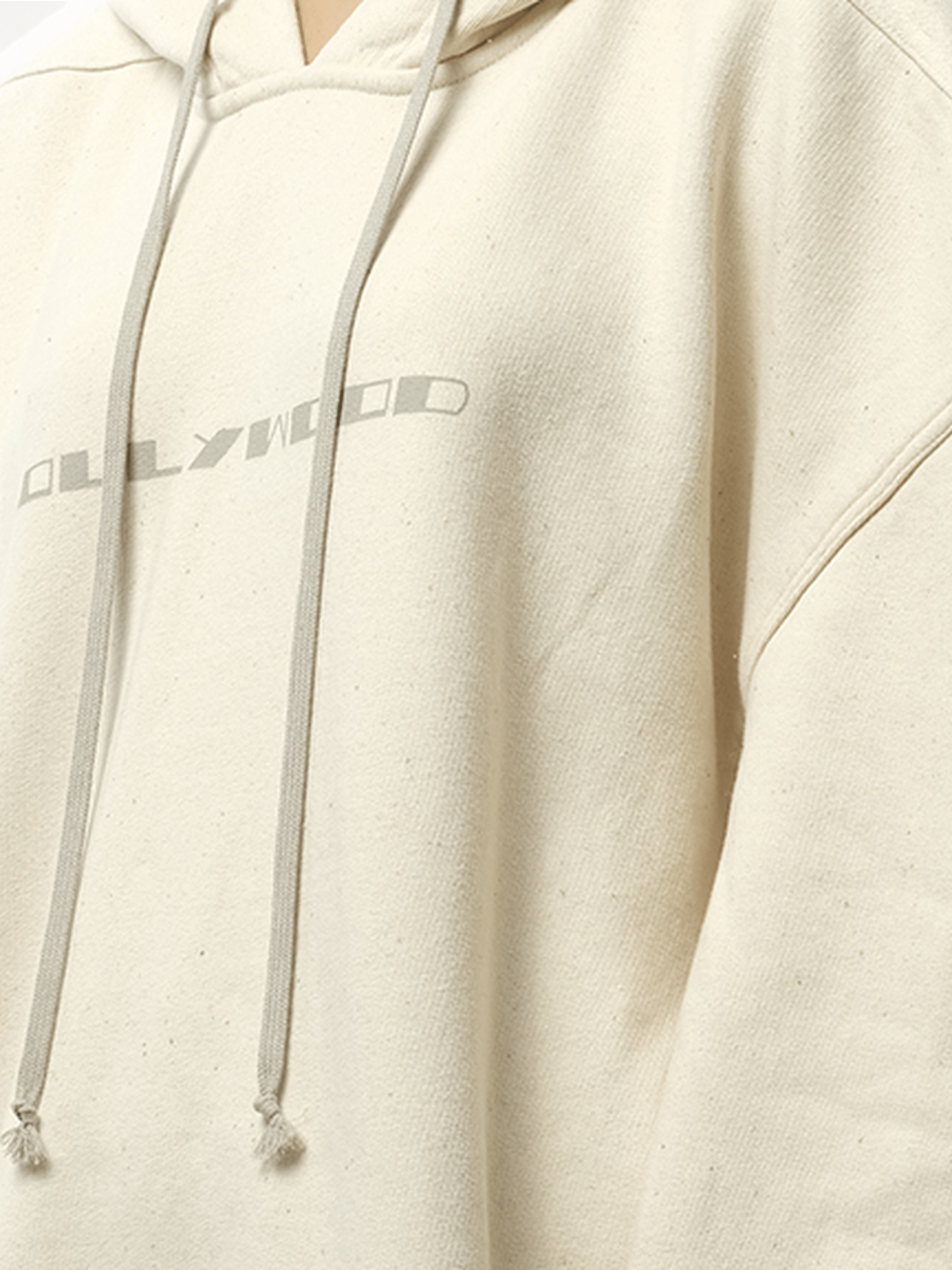 RICK OWENS DRKSHDW Hollywood Peter Hoodie (Natural)