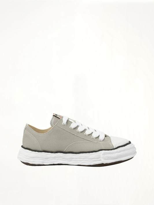 Image of Sneakers. Product name - Peterson 23 OG Sneaker in Grey colour by brand - MAISON MIHARA YASUHIRO