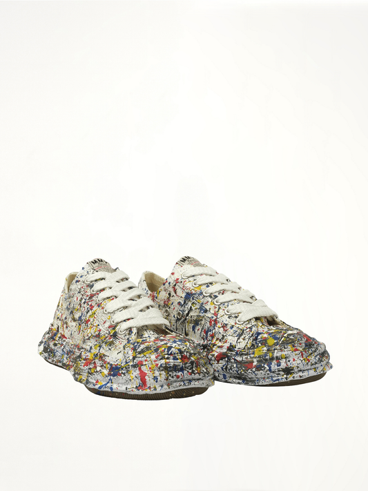 MAISON MIHARA YASUHIRO Peterson 23 OG Paint Splatter Sneaker (White)