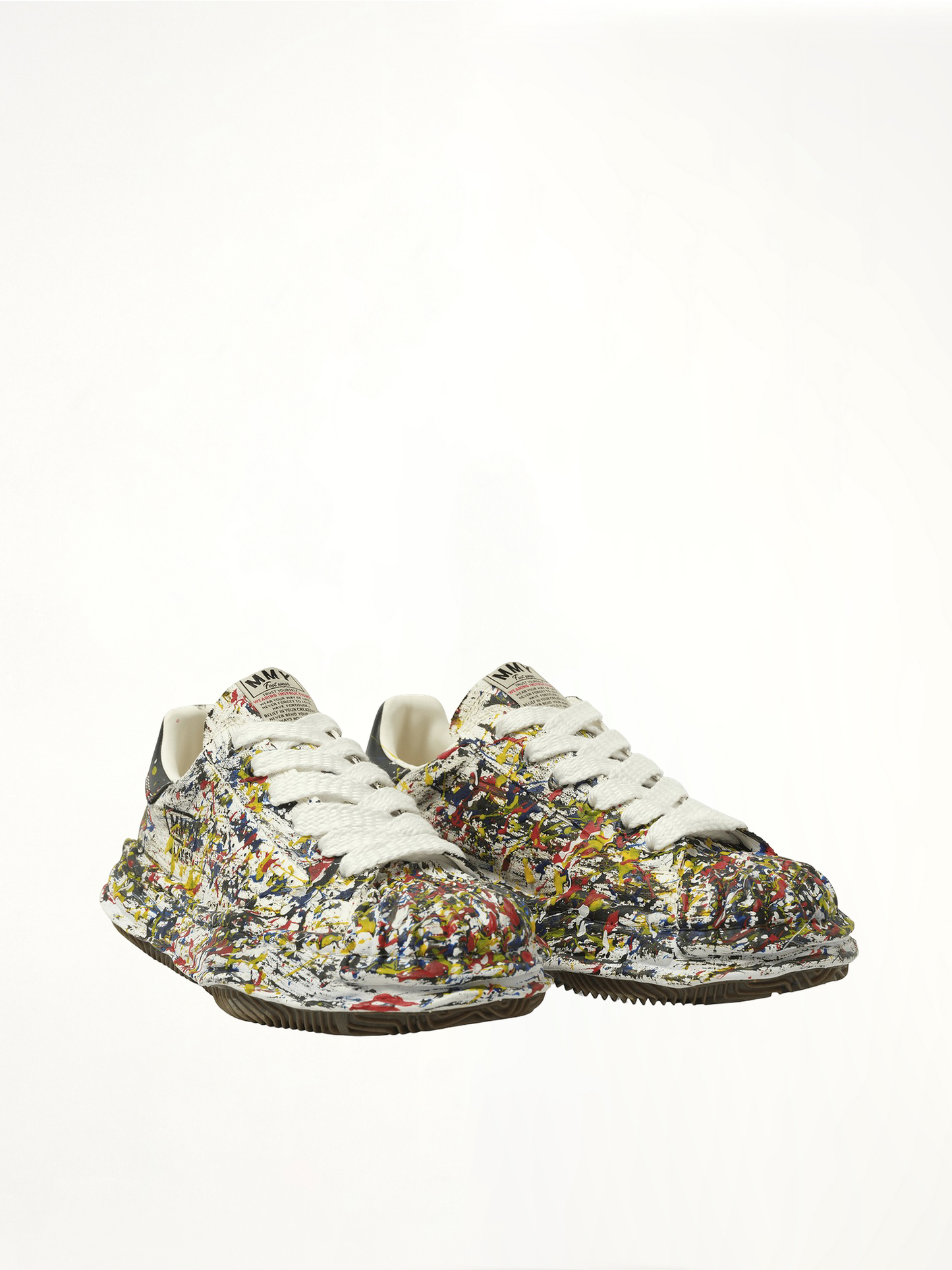 MAISON MIHARA YASUHIRO Blakey OG Paint Splatter Sneaker (White)