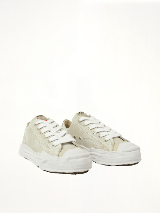 MAISON MIHARA YASUHIRO Hank OG Shrink Leather Sneaker (White)