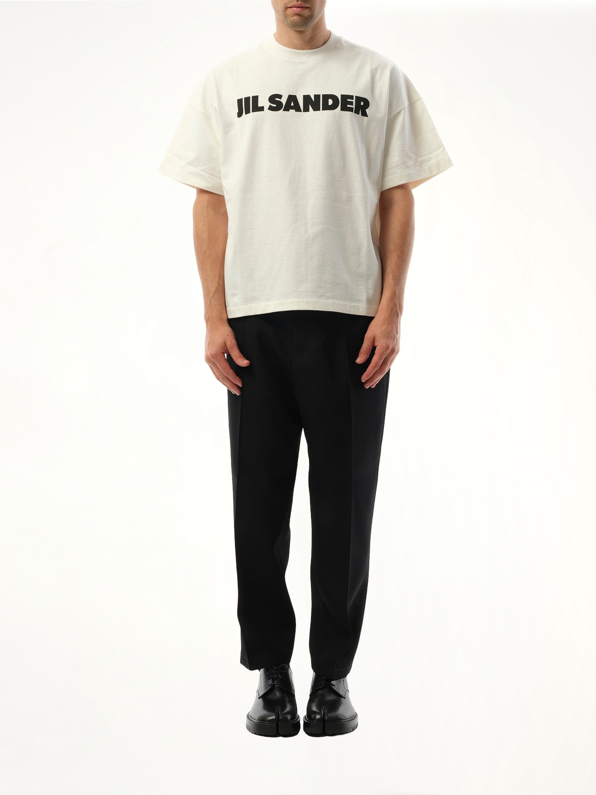 Jil Sander Logo T-Shirt (Porcelain)
