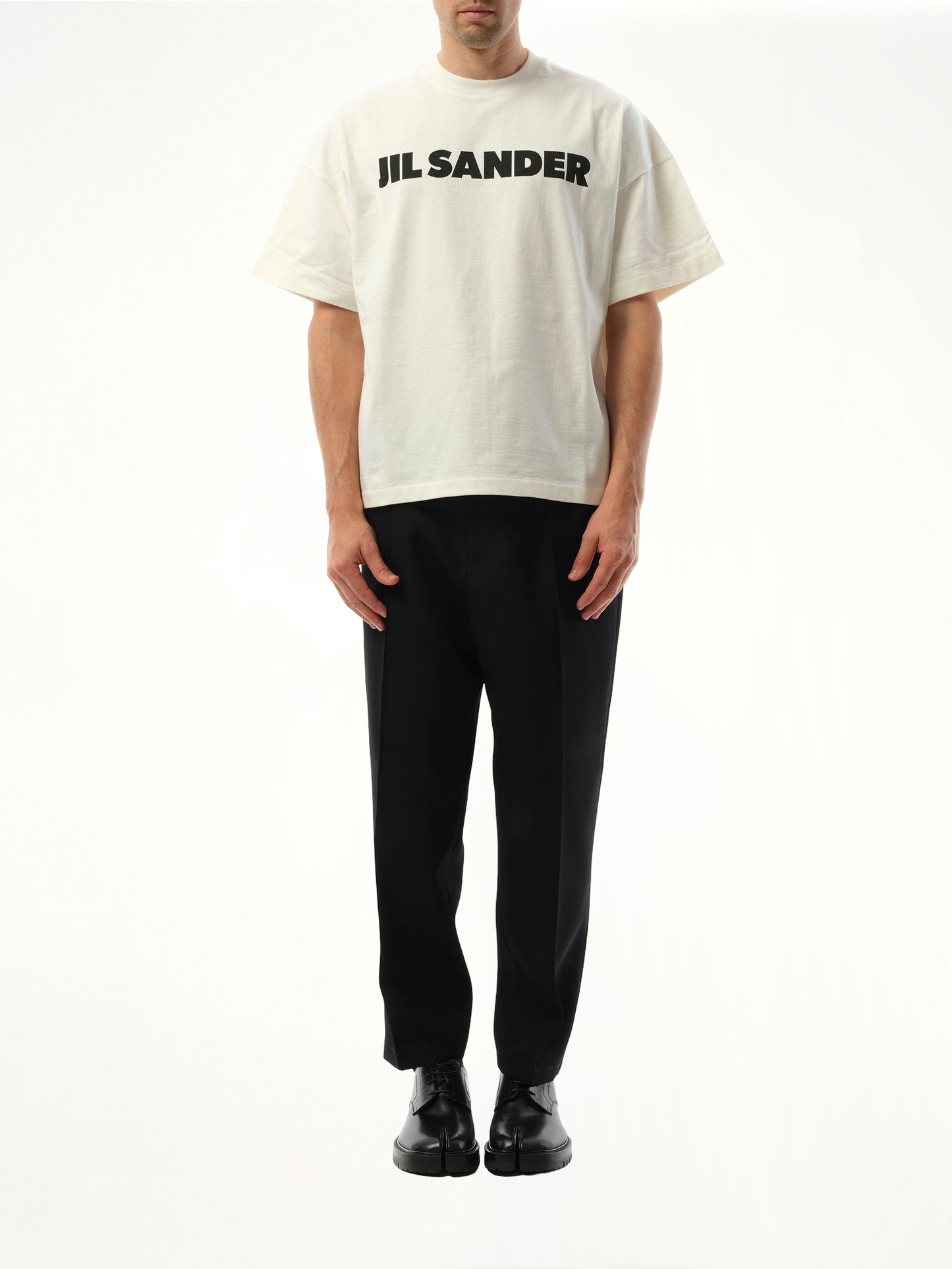 Jil Sander Logo T-Shirt (Porcelain)