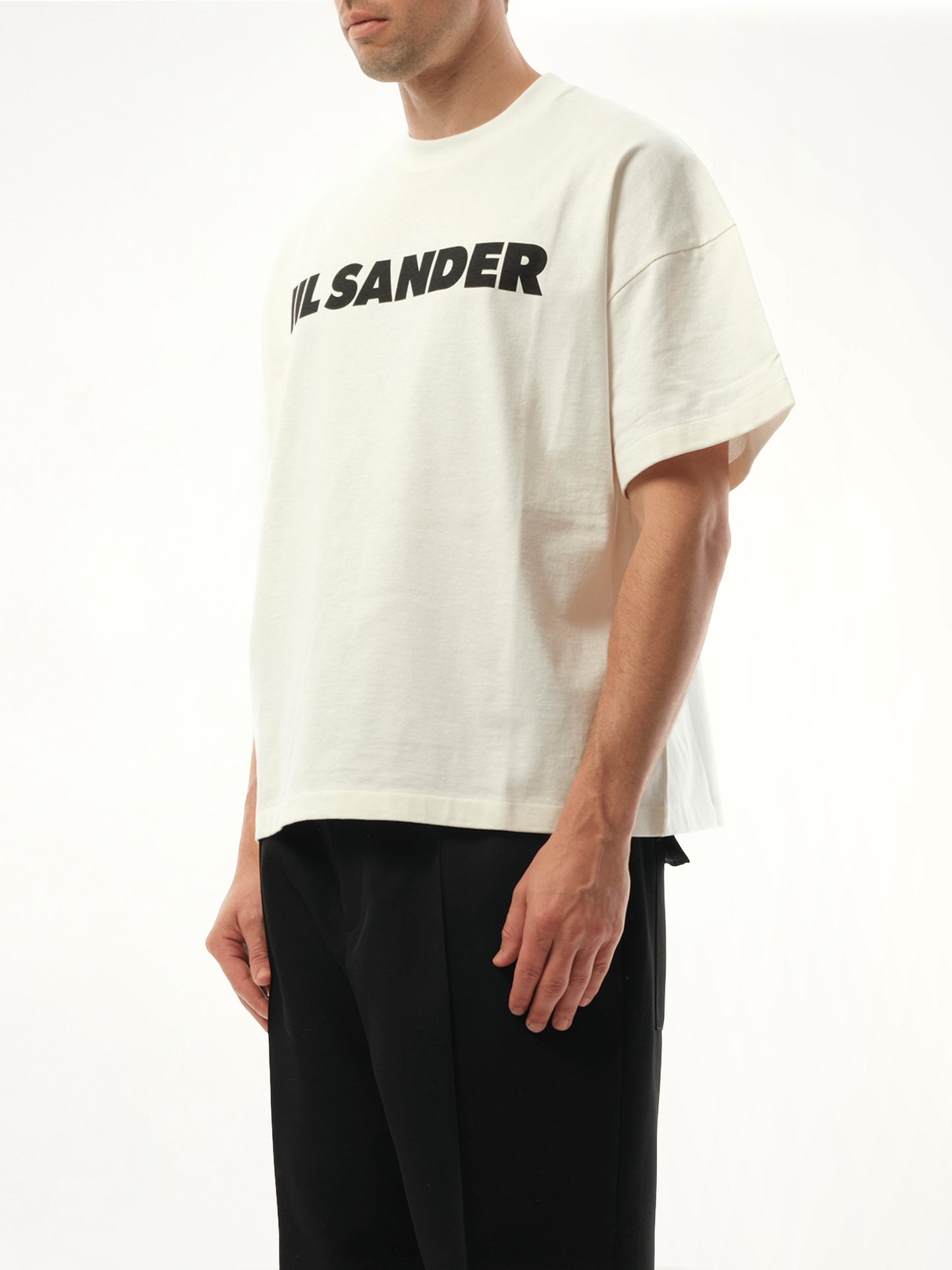 Jil Sander Logo T-Shirt (Porcelain)