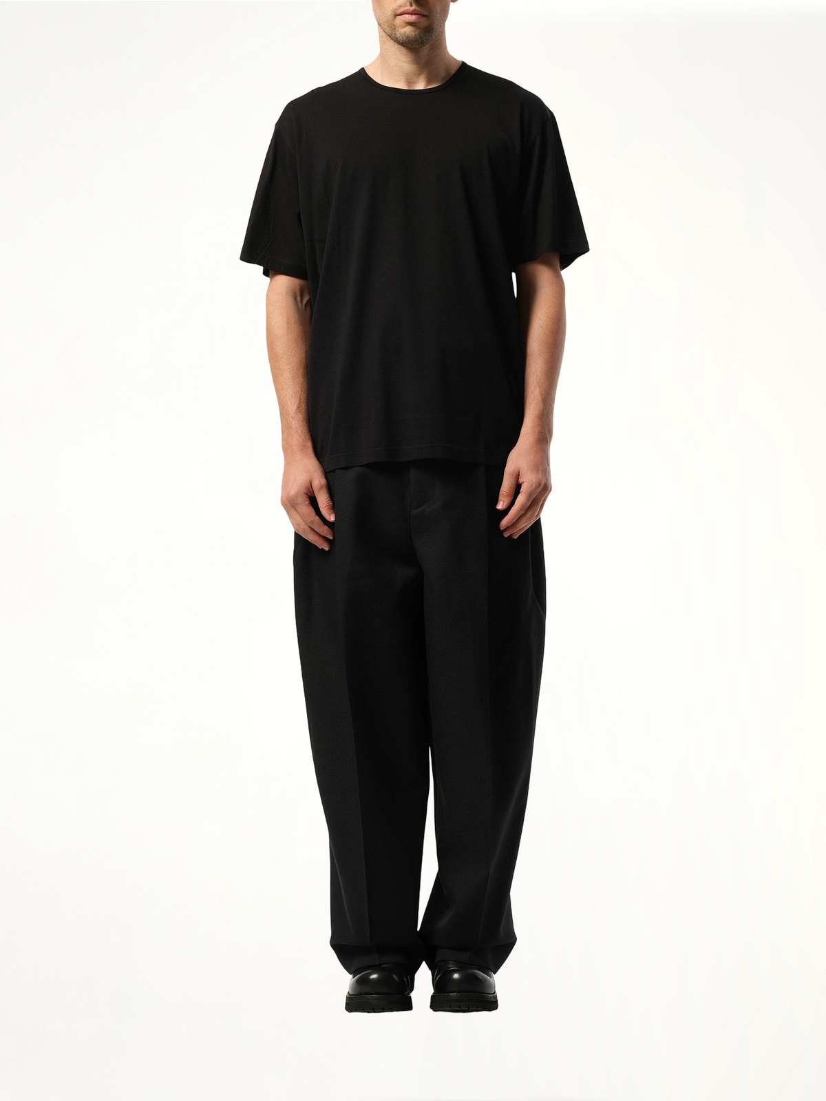 LEMAIRE Relaxed T-Shirt (Black)