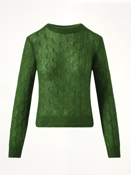 LOEWE Knit Sweater (Green)