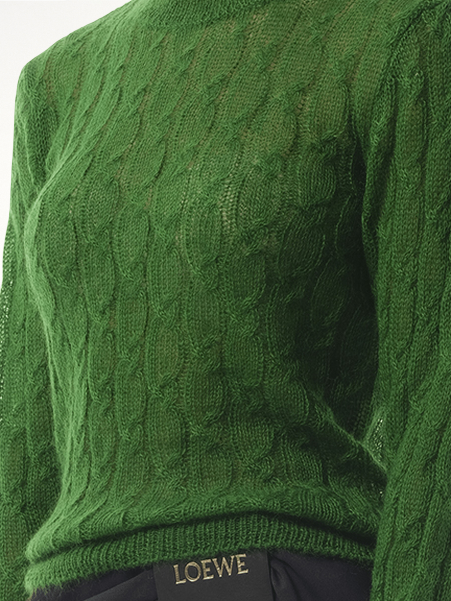 LOEWE Knit Sweater (Green)