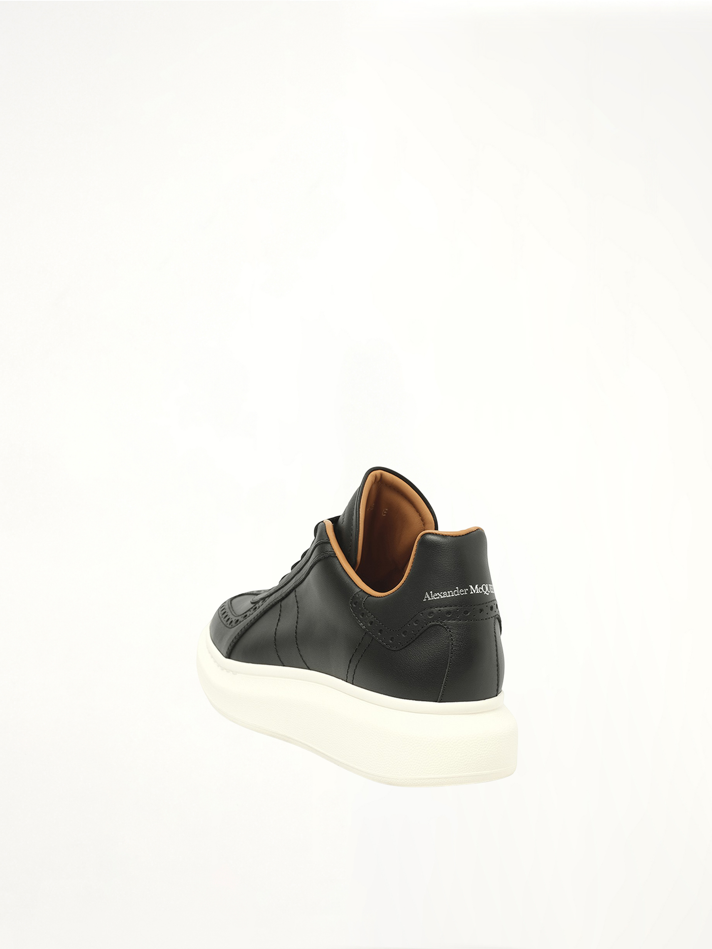 ALEXANDER MCQUEEN Candid Calf Larry Sneaker (Black)