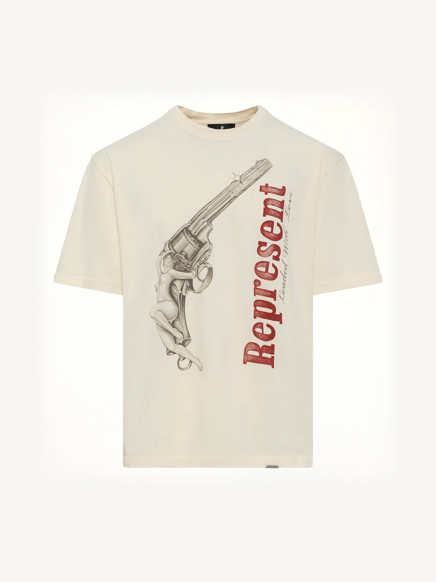 REPRESENT Loaded With Love T-Shirt (Cream)