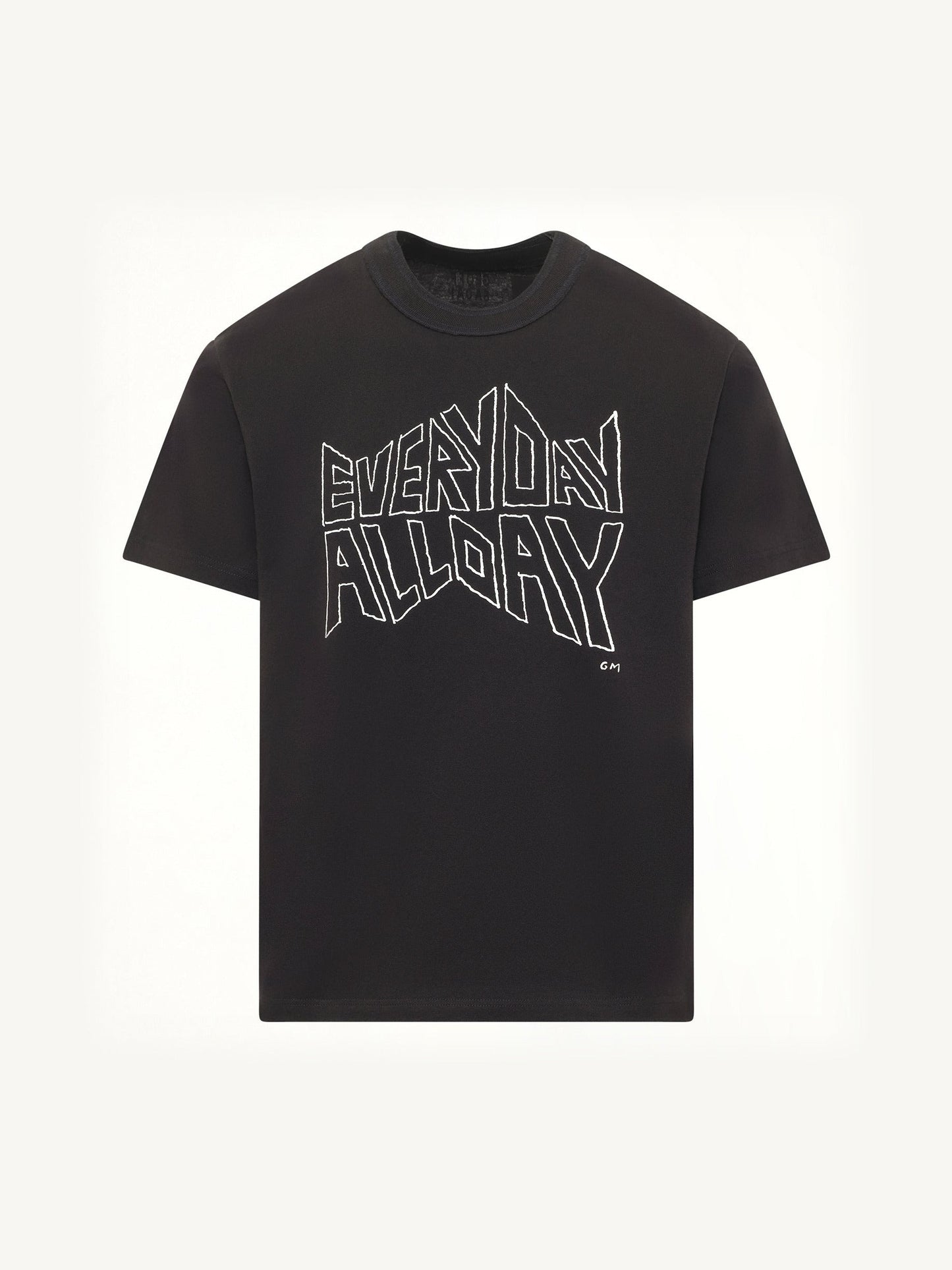 Geoff Sacai Print T-Shirt (Black)