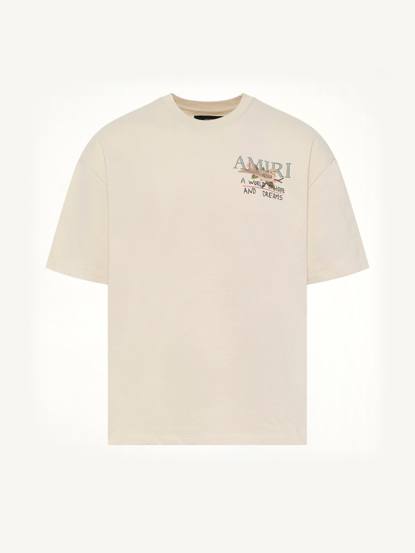 AMIRI Hope and Dreams Oversized T-Shirt (White)