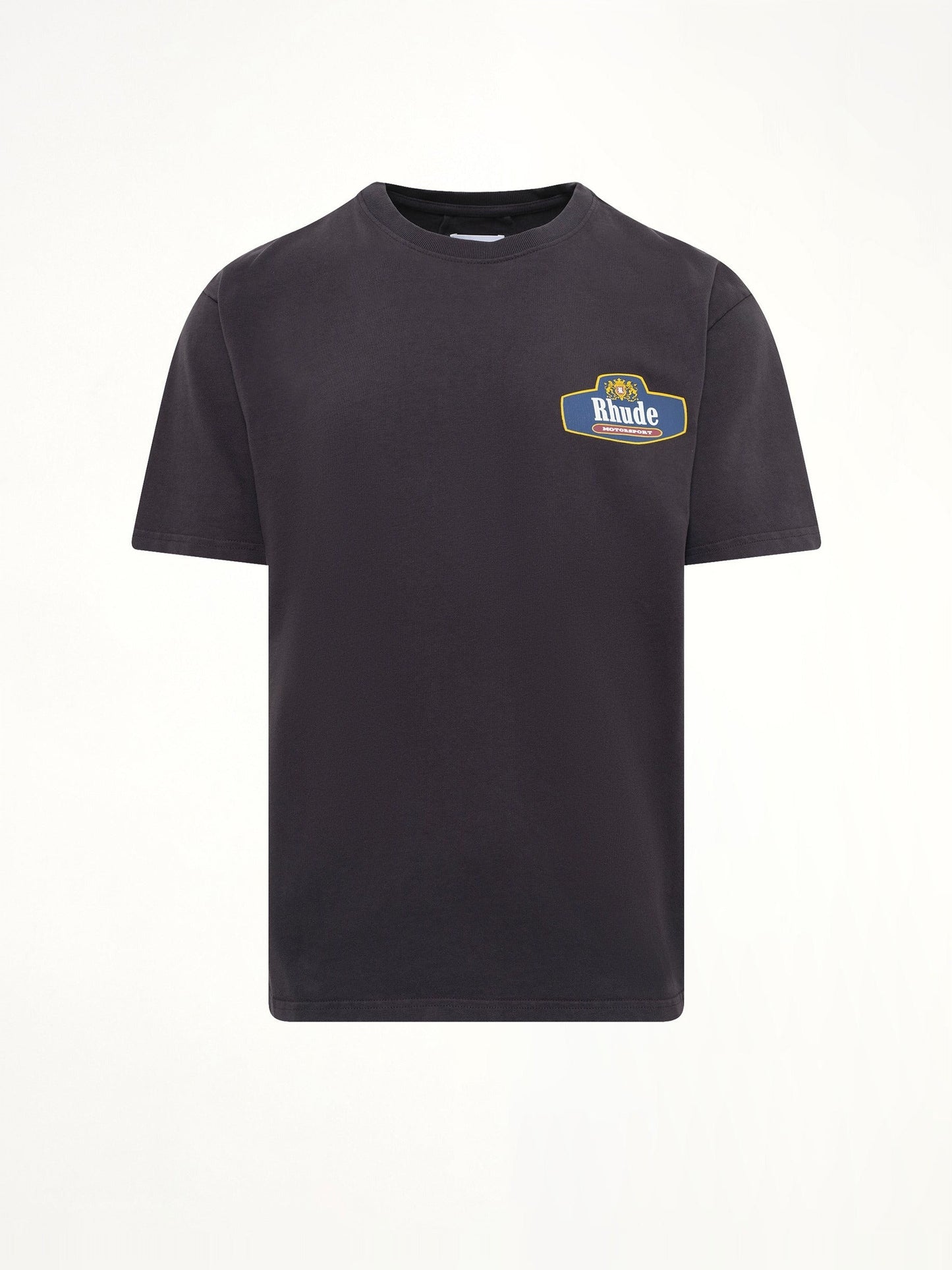 Rhude Racing Crest T-Shirt (Black)