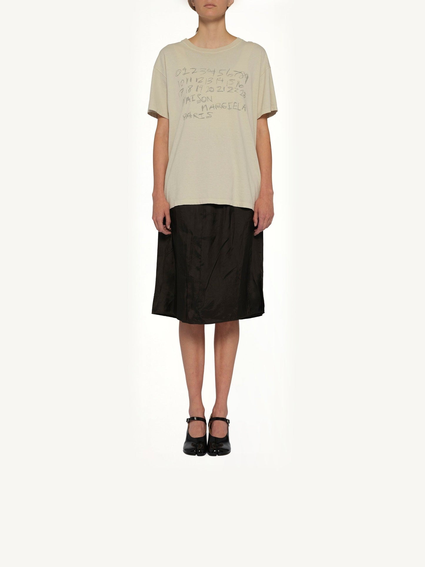 MAISON MARGIELA Ring Spun T-Shirt (Juta)