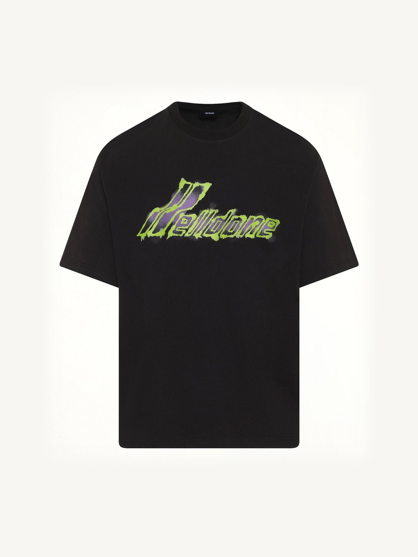 WE11DONE Watercolor T-Shirt (Black)