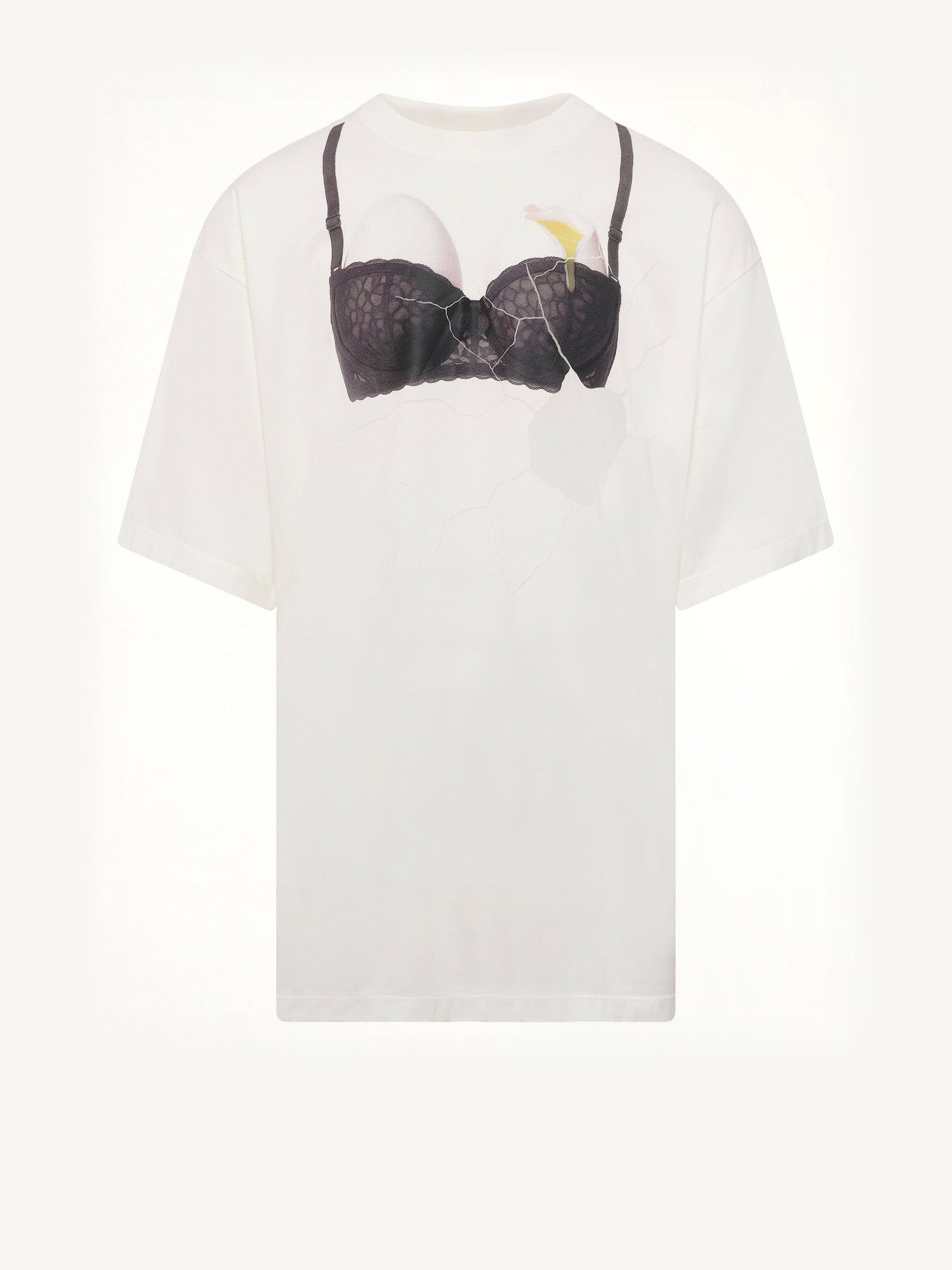 DOUBLET Egg Bra T-Shirt (White)