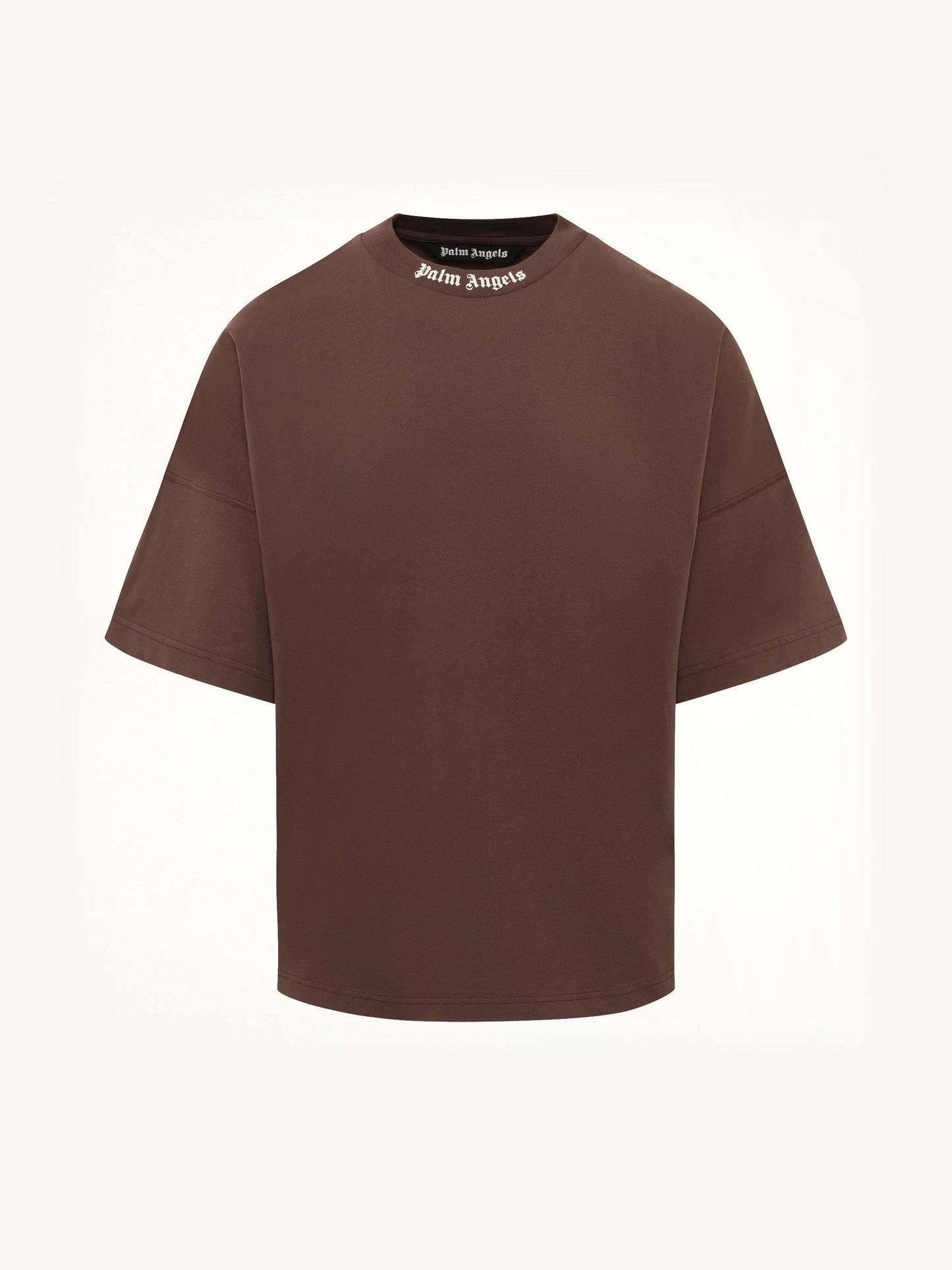 PALM ANGELS Classic Logo Over T-Shirt (Brown)