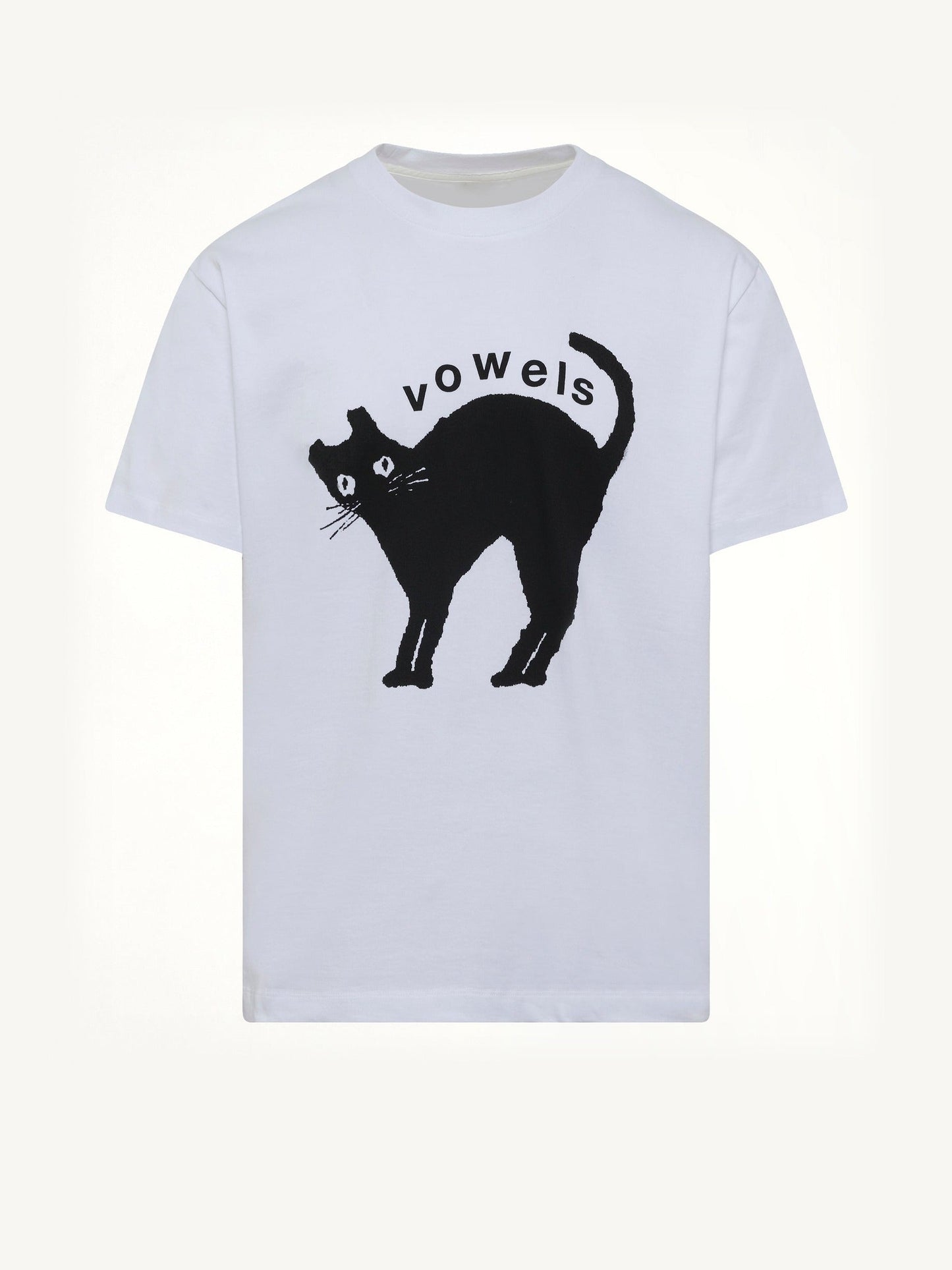 VOWELS Kitty T-Shirt (White)