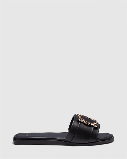 Image of Sandals. Product name - Seany Women's Thongs BLACK Novo Thongs in Black colour by brand - NOVO