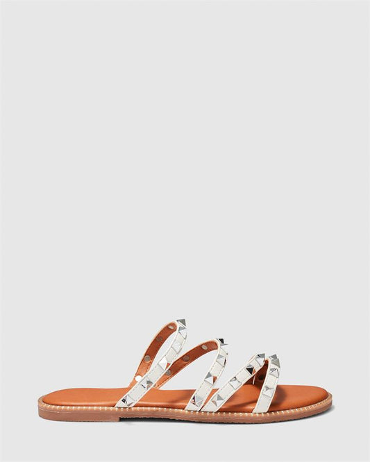 Image of Sandals. Product name - Tenna Women's Thongs WHITE Novo Thongs in White colour by brand - NOVO
