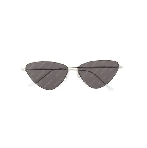 Image of Others. Productname: BALENCIAGA Invisible Cat 0015S Sun in Silver colour by brand - BALENCIAGA