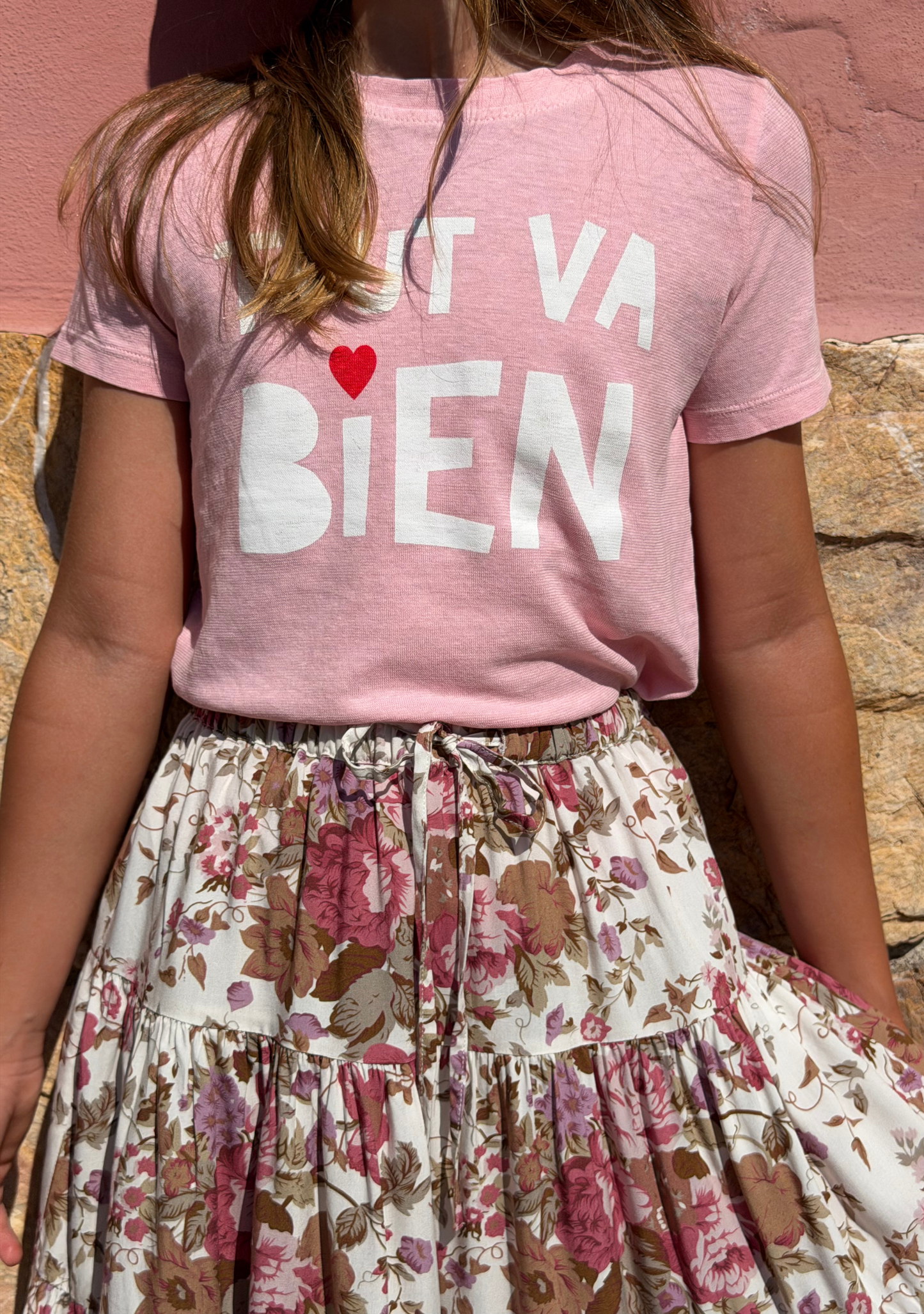 LITTLE AUGUSTE Everythings Good Classic Tee (Print)