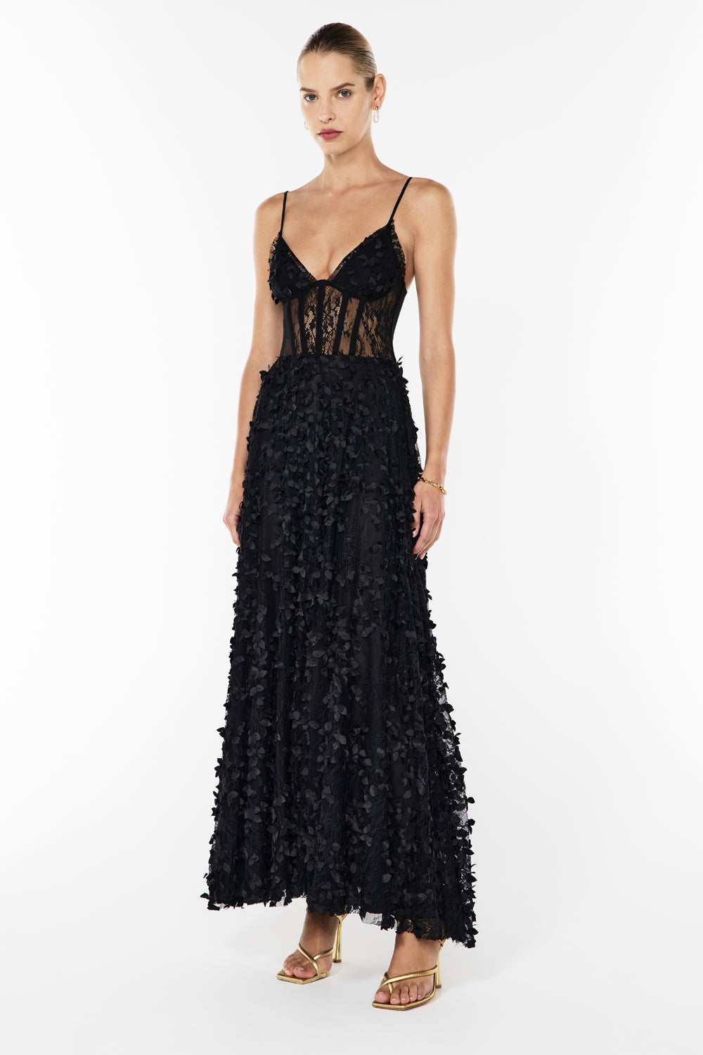 Enchantment Bralette Dress (Black)