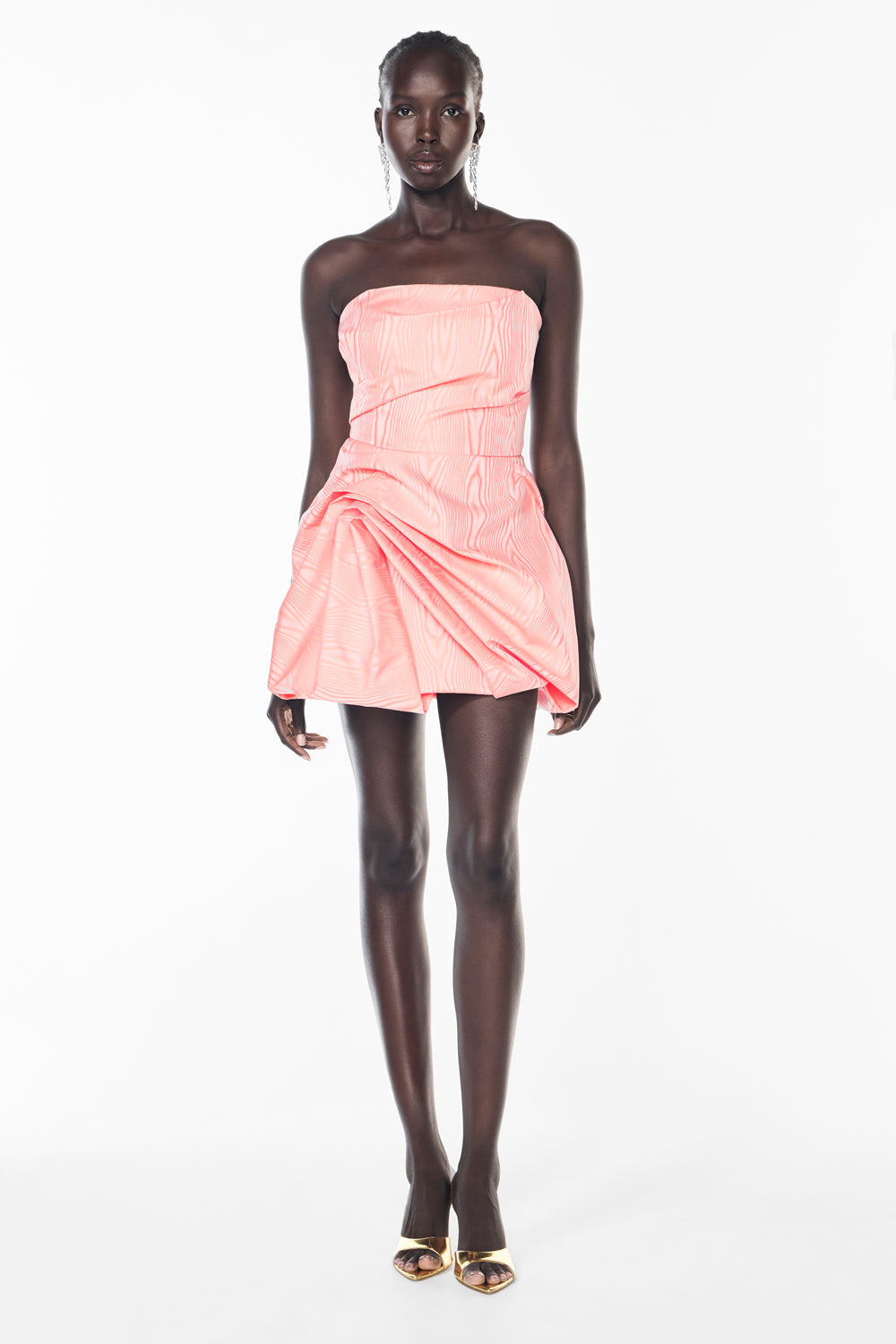 Melting Moments Bubble Dress (Melon)